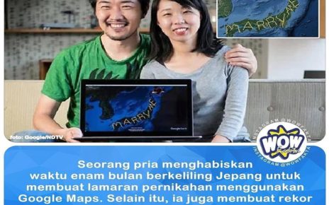 Pria Ini Melakukan Cara Tak Biasa Untuk Melamar Kekasihnya