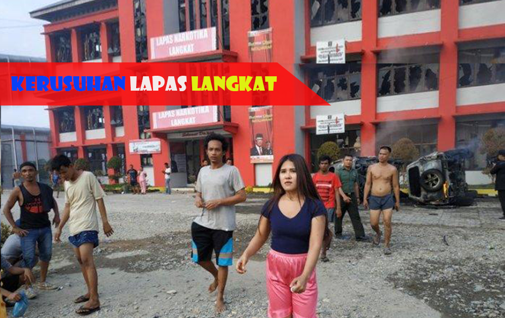 Kerusuhan Lapas Langkat, Para Napi Bakar Ruangan