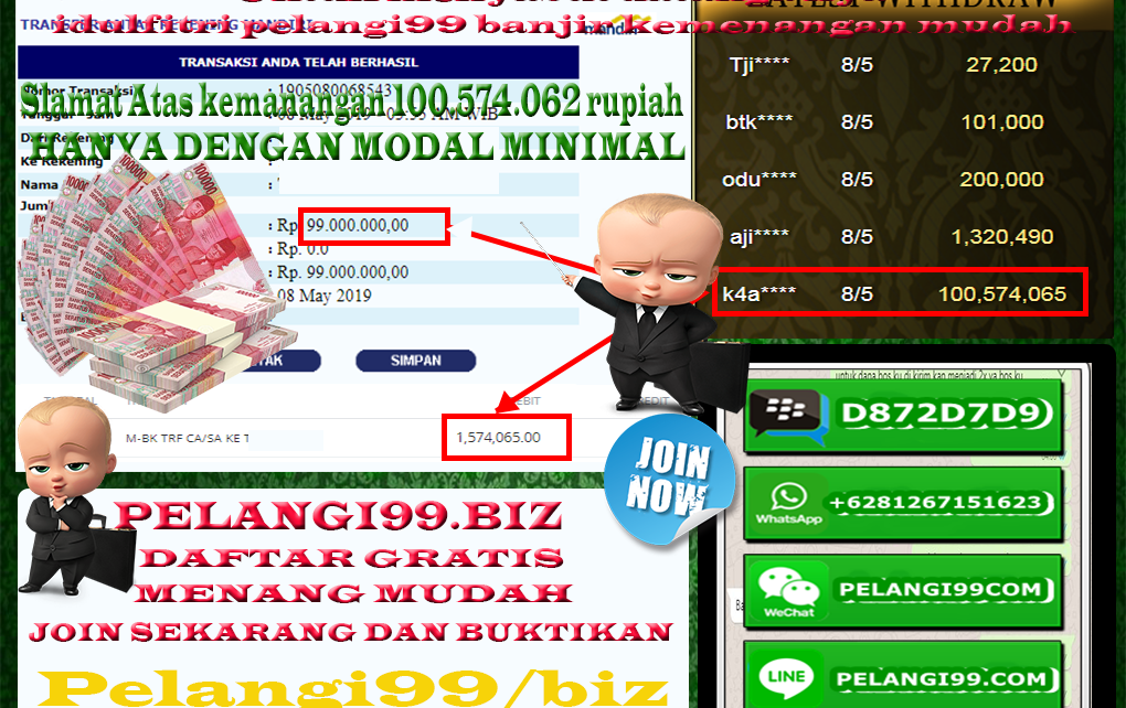 Minimal Deposit Menang Besar Hanya Di Pelangi99