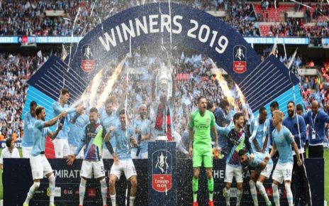 MANCHESTER CITY MERAIH TROPHY FA CUP