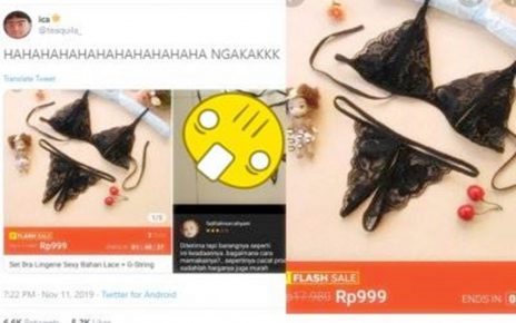 Online Shop Beli Lingerie Super Seks yang Datang Malah Bikin Ngakak