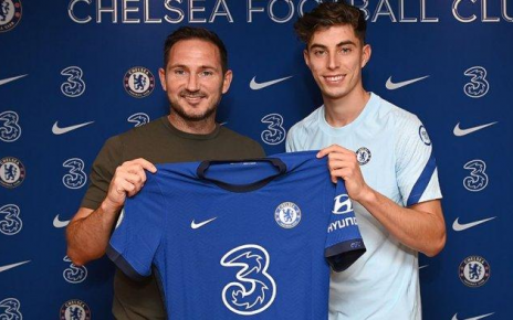 Kai Havertz Resmi Berseragam Chelsea