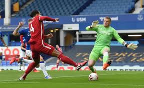 Jordan Pickford sends apology to Virgil van Dijk after horror tackle in  Merseyside derby - Irish Mirror Online