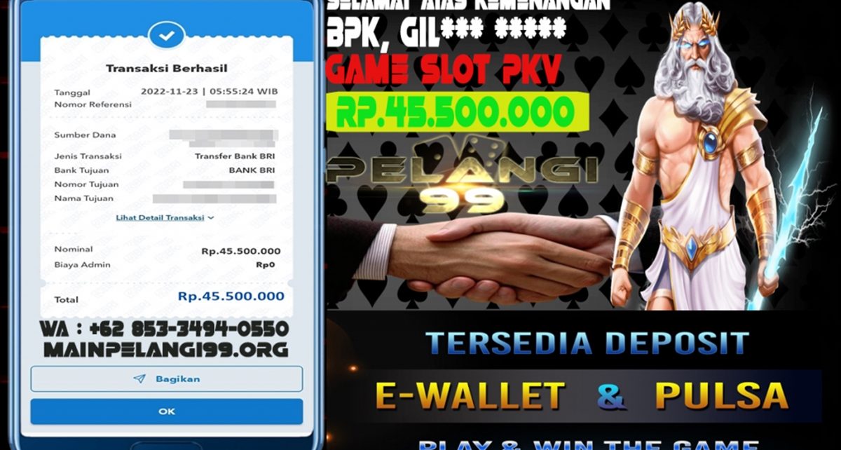 Situs Terpercaya Menangnya Beneran Di Pelangi99