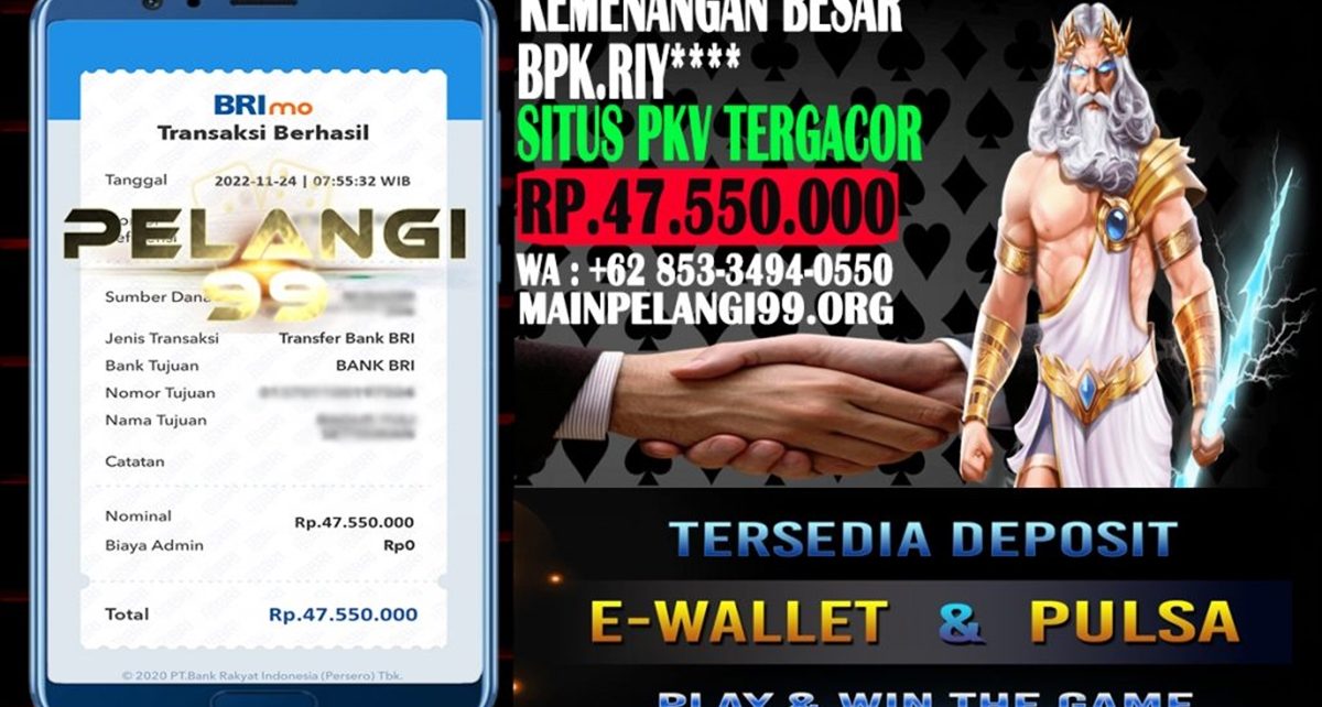 hanya di situs pelangi99 menangnya beneran nyata