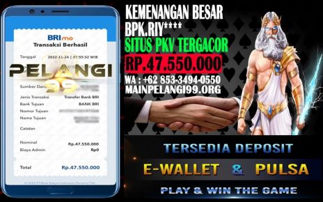 hanya di situs pelangi99 menangnya beneran nyata