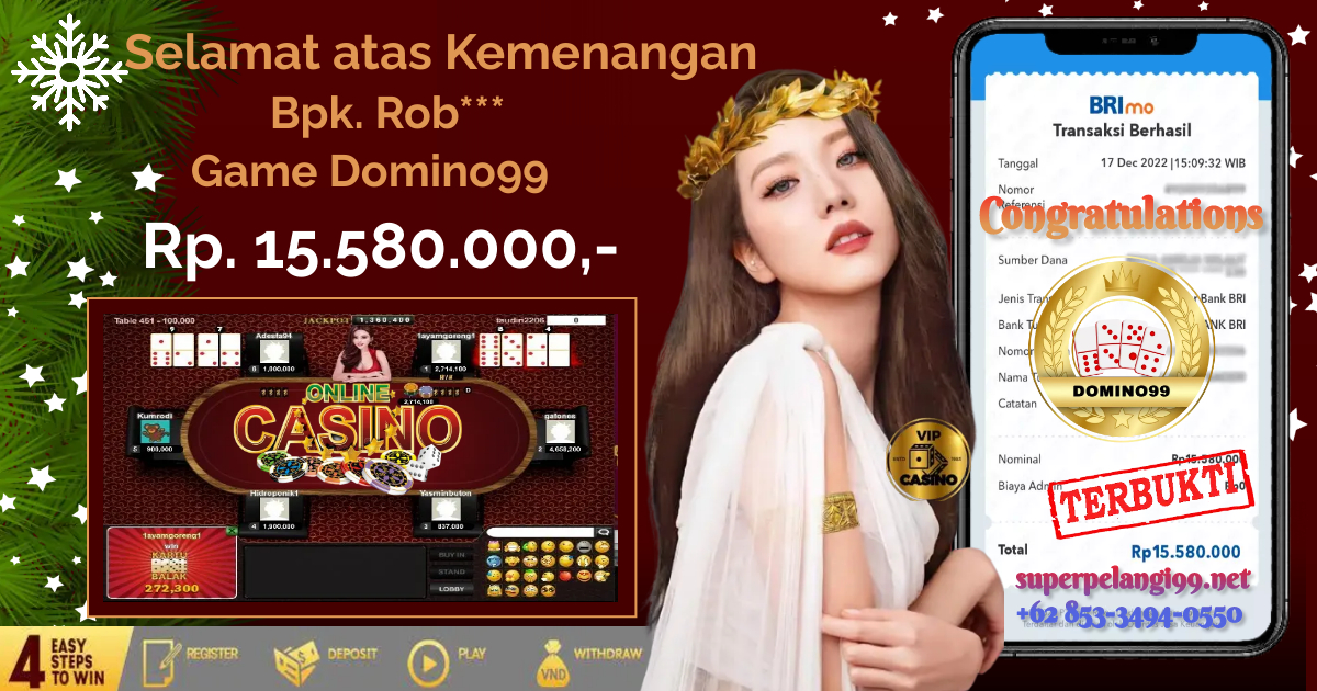 Terbukti Kemenangan Bermain Domino99 di Pelangi99