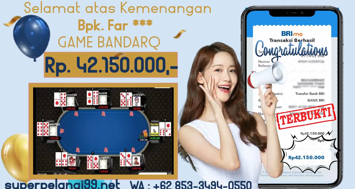 DAPATKAN JUTAAN RUPIAH BERSAMA PELANGI99