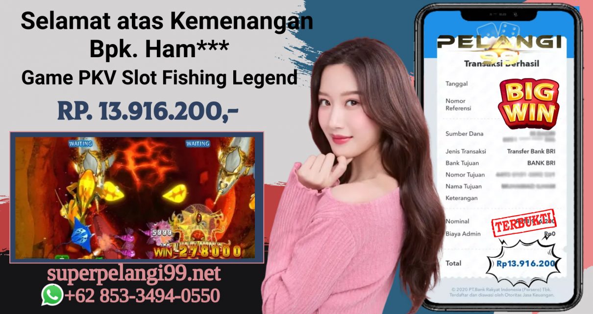 Kemenangan Bermain PKV Slot Fishing Legend