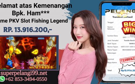 Kemenangan Bermain PKV Slot Fishing Legend