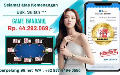 BANDARQ MEMBAWA KEMENANGAN JP | PELANGI99