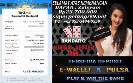 CUMAN BERMODAL Rp500.000 BISA MEMENANGKAN PULUHAN JUTA