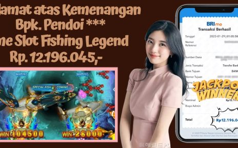 Slot Pembawa Kemenangan di Pelangi99 | Fishing Legend