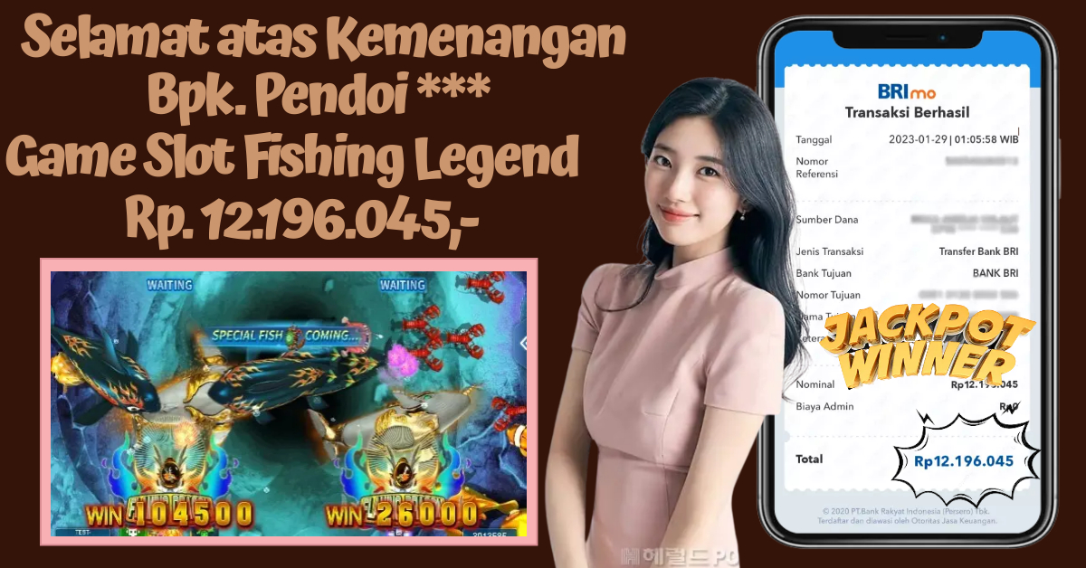 Slot Pembawa Kemenangan di Pelangi99 | Fishing Legend