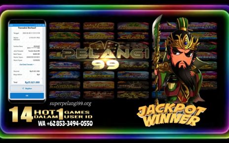 Banjir Jackpot Bermain Game Slot Bersama Pelangi99