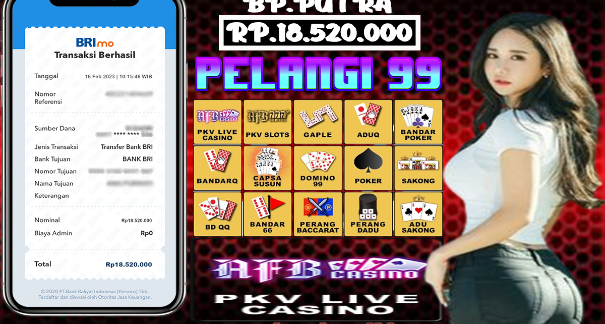 PKV LIVE CASINO PELANGI99