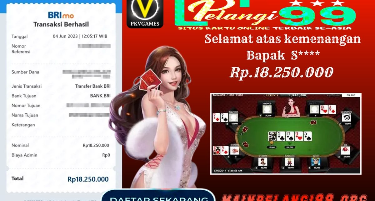 BANJIR JACKPOT DI GAME POKER