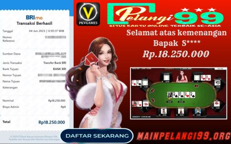 BANJIR JACKPOT DI GAME POKER