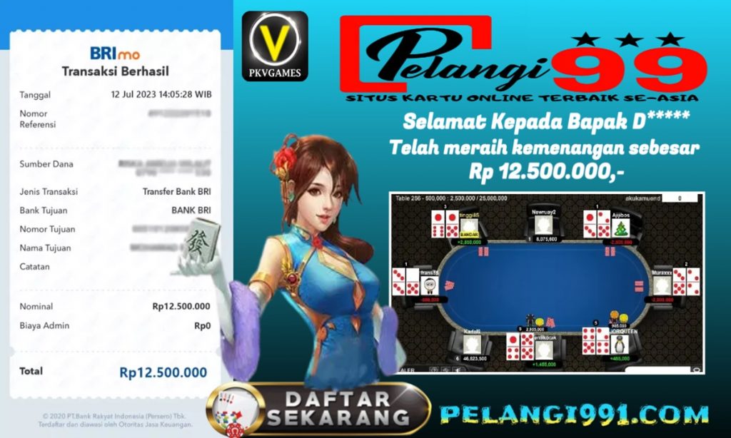 RAIH KEMENANGAN BESAR BERSAMA PELANGI99