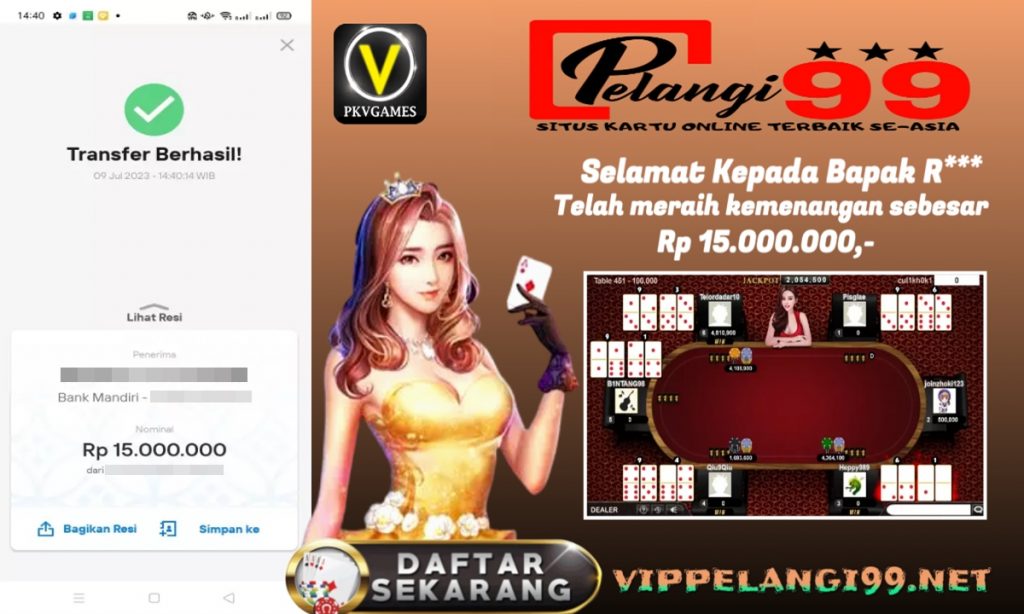 JACKPOT BESAR DI GAME DOMINO99