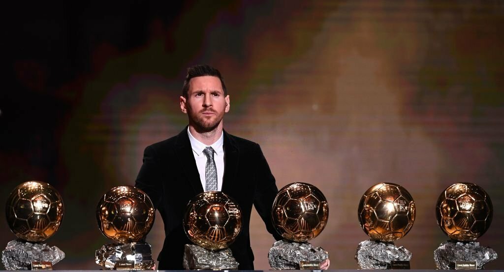 Messi Sukses Raih Ballon d'Or Ke 8